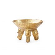 Akai Small Bowl, Gold Leaf