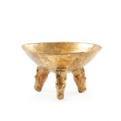 Akai Medium Bowl, Gold Leaf