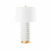 Elektra Lamp with Shade, Cool White