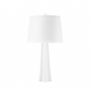 Estrella Lamp with Shade, Plaster White