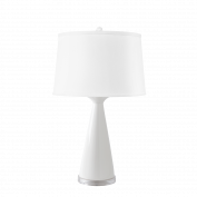 Evo Lamp with Shade, White Cloud