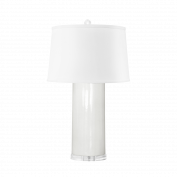 Formosa Lamp with Shade, White Cloud