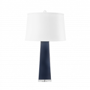 Naxos Lamp with Shade, Polo Blue