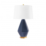 Olsen Lamp with Shade, Star Sapphire