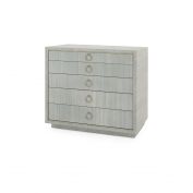 Parker Large 5-Drawer, Slate Blue Shimmer