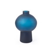 Sharri Medium Vase, Prussian Blue