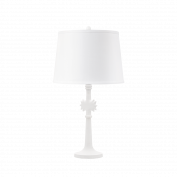 Sol Lamp with Shade, Plaster White