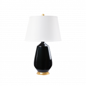 Tupelo Lamp with Shade, Kona Black