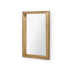 Julia Large Mirror, Antique Brass